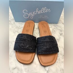 Seychelles Woven Slide Sandals